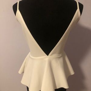 Necessary clothing peplum top